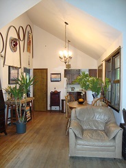 Hall House interior